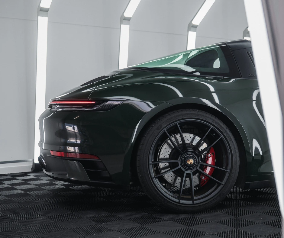 Porsche-targa-groen